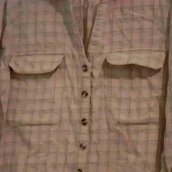 Pink Roberta Roller Rabbit Plaid top size Large - Picture 8 of 13